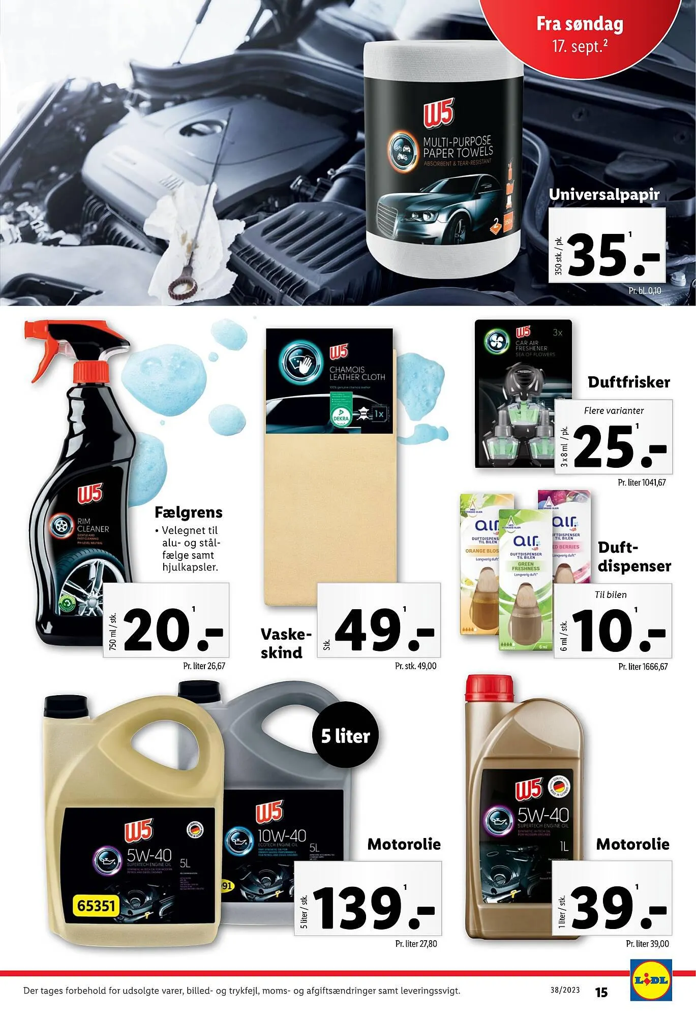 Lidl tilbudsavis Gyldig indtil 17. september - 23. september 2023 - tilbudsavis side 15