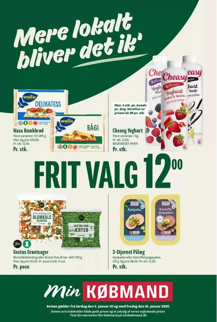 Min Købmand Tilbudsavis - 1