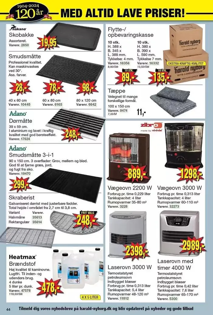 Harald Nyborg Tilbudsavis. 1 Gyldig indtil 25. september - 9. oktober 2024 - tilbudsavis side 41