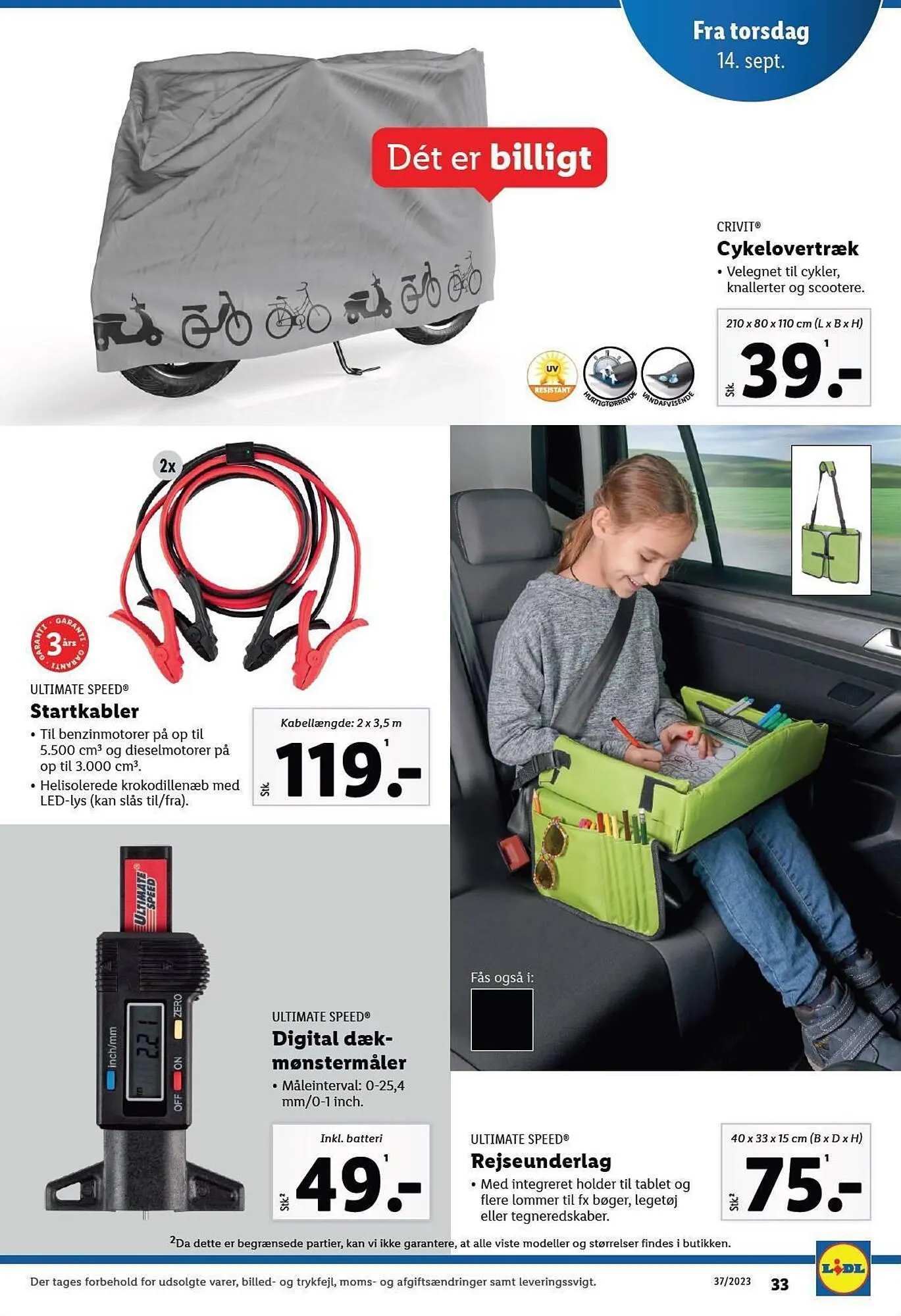 Lidl tilbudsavis Gyldig indtil 10. september - 16. september 2023 - tilbudsavis side 33