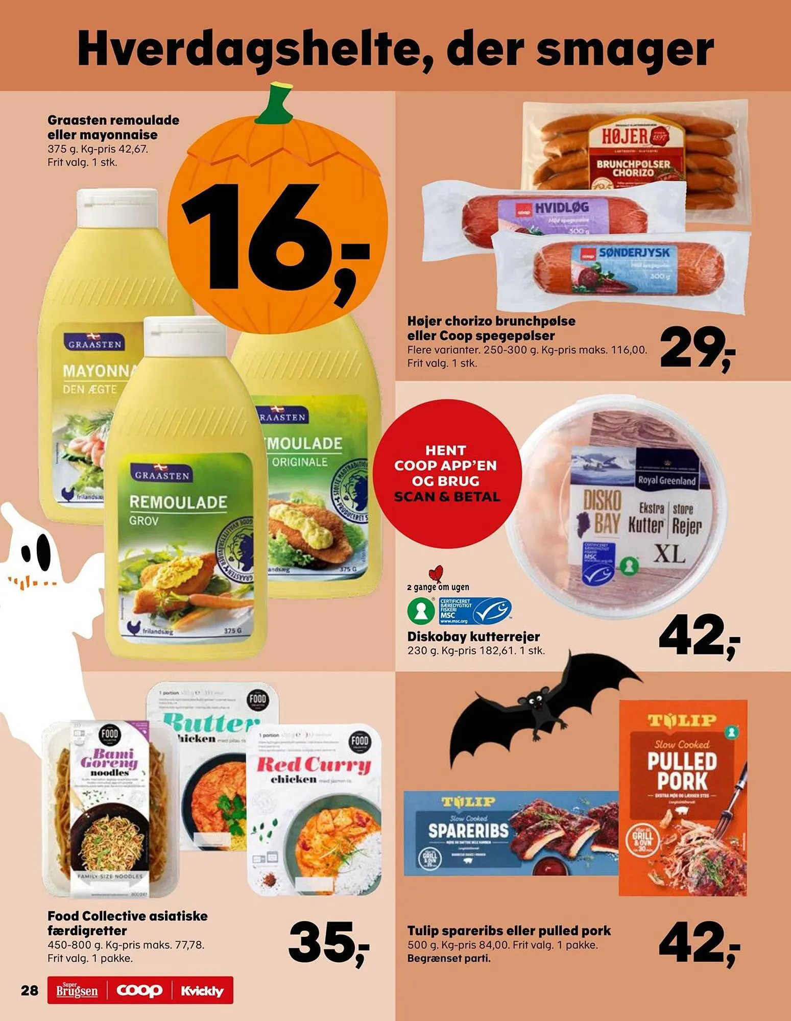 Kvickly tilbudsavis Gyldig indtil 28. september - 12. oktober 2023 - tilbudsavis side 28