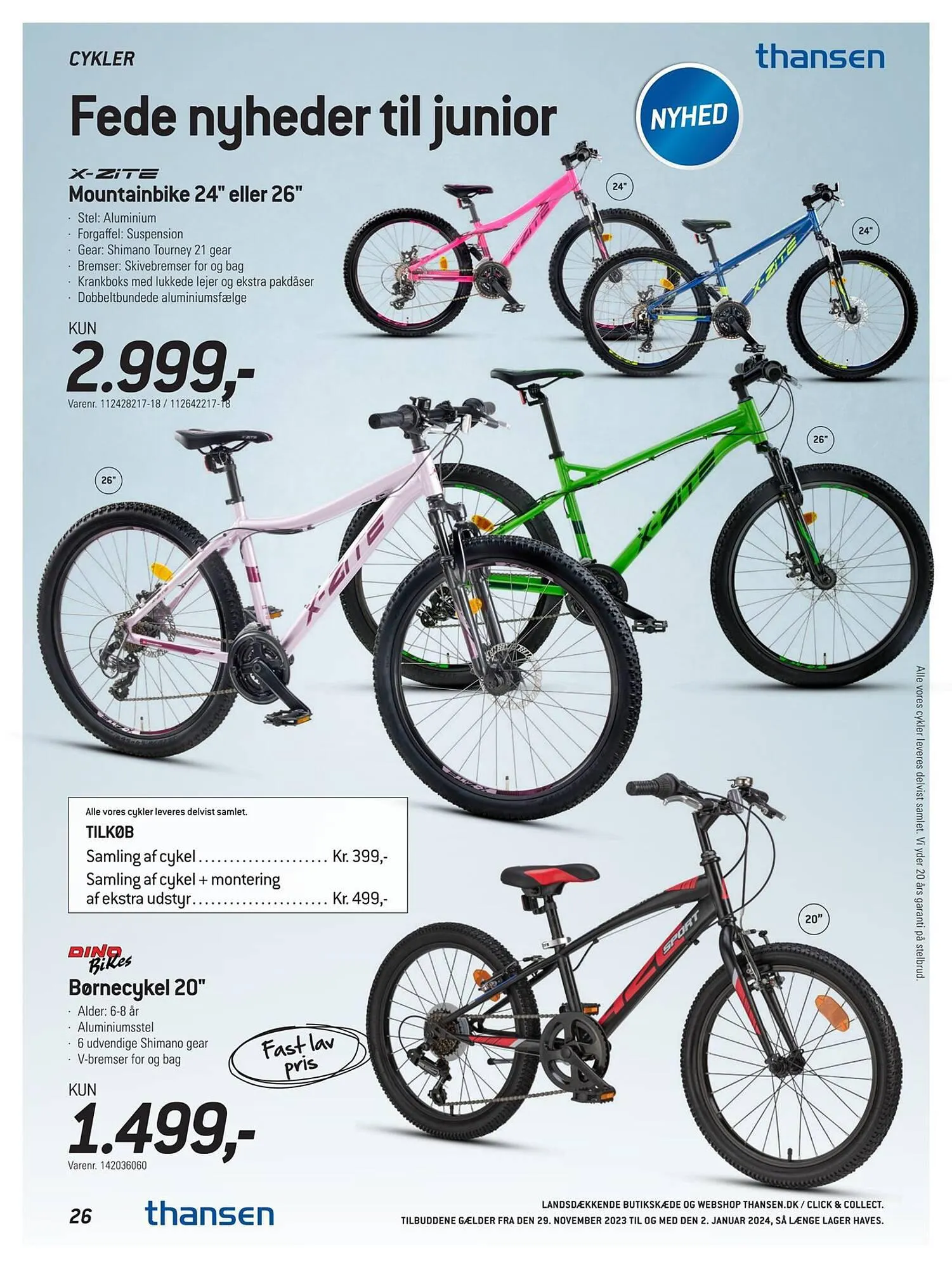 Thansen tilbudsavis Gyldig indtil 28. november - 2. januar 2024 - tilbudsavis side 26