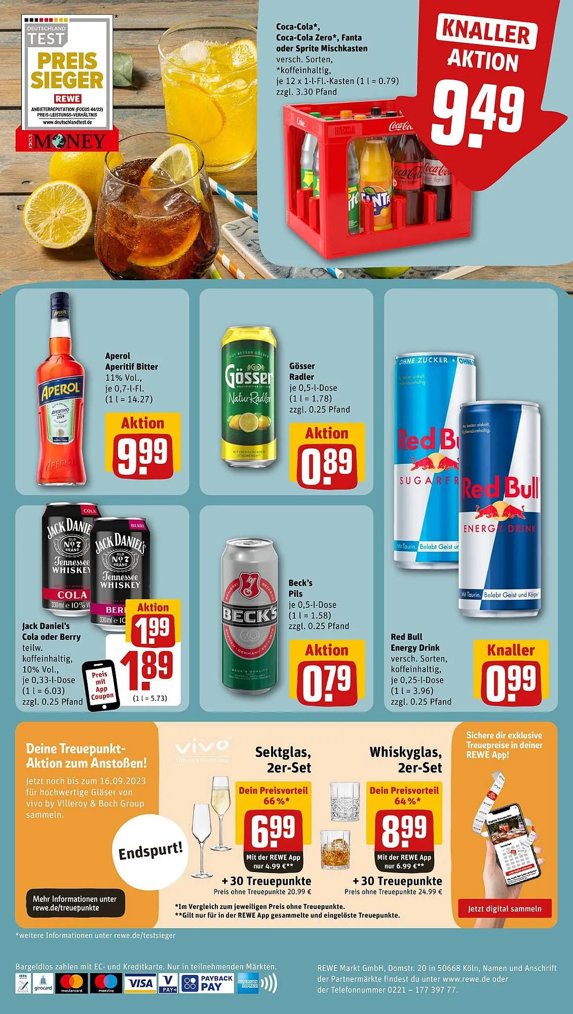 REWE tilbudsavis Gyldig indtil 11. september - 16. september 2023 - tilbudsavis side 14