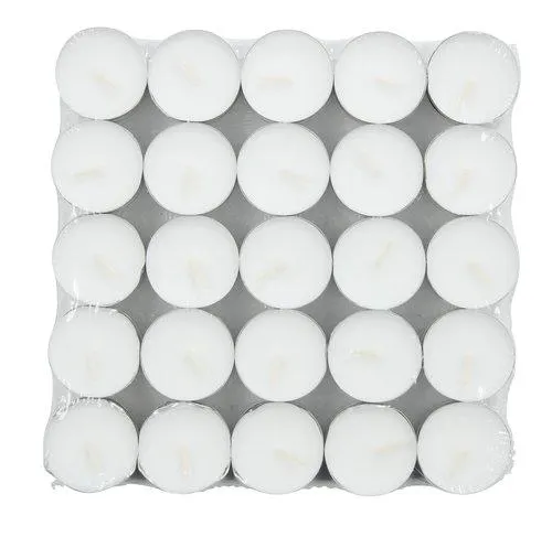 Fyrfadslys REGNER 50 stk/pk hvid