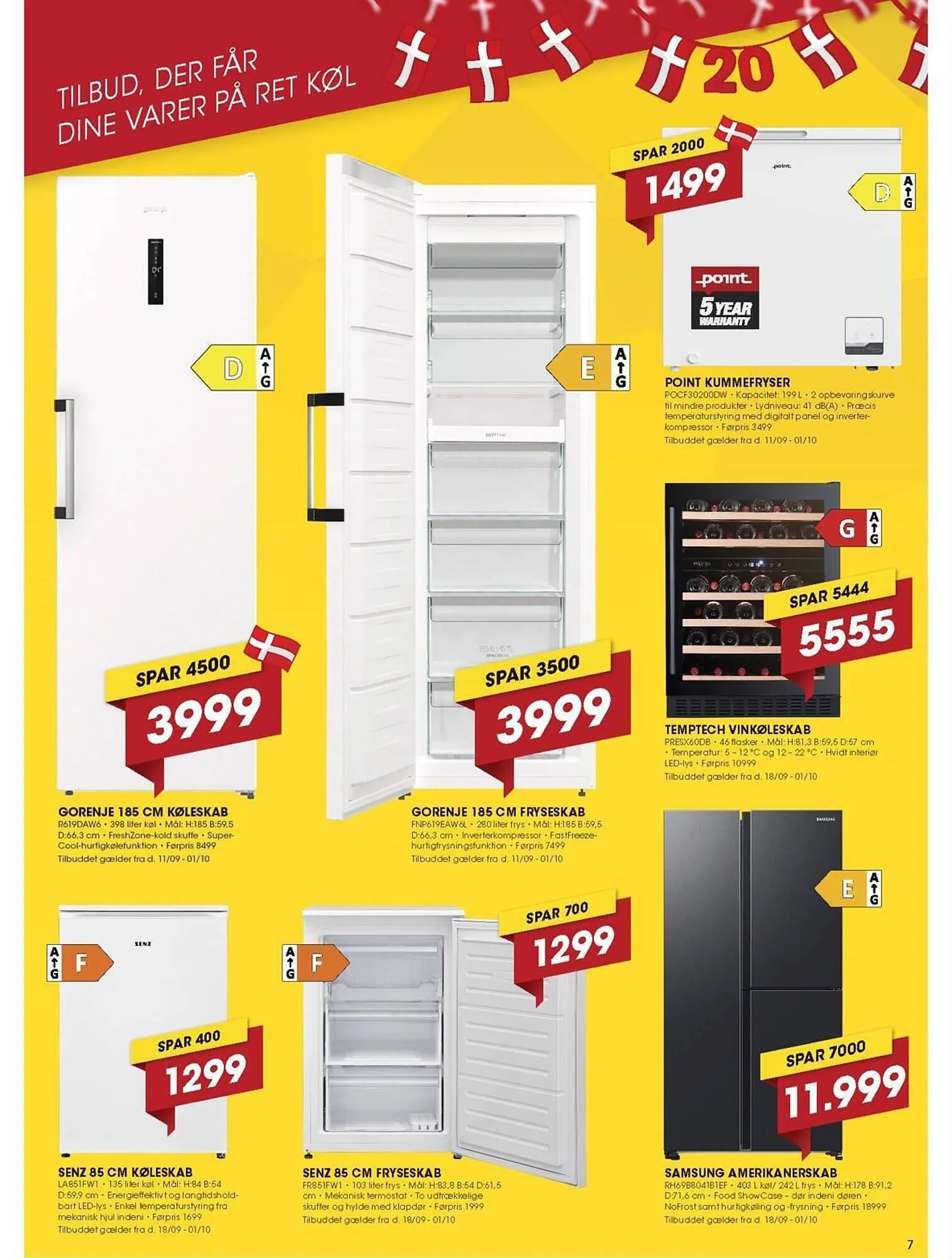 Punkt1 tilbudsavis Gyldig indtil 18. september - 1. oktober 2023 - tilbudsavis side 7