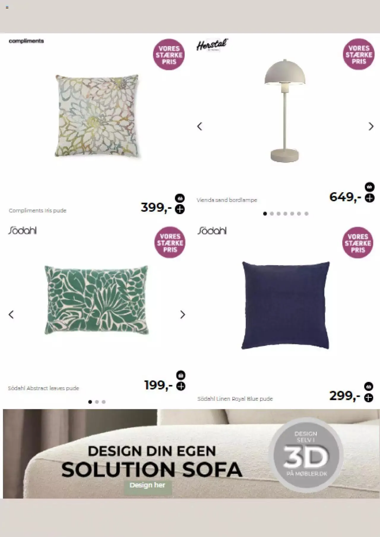 Møblér - Tilbudsavis Gyldig indtil 27. april - 31. december 2023 - tilbudsavis side 8