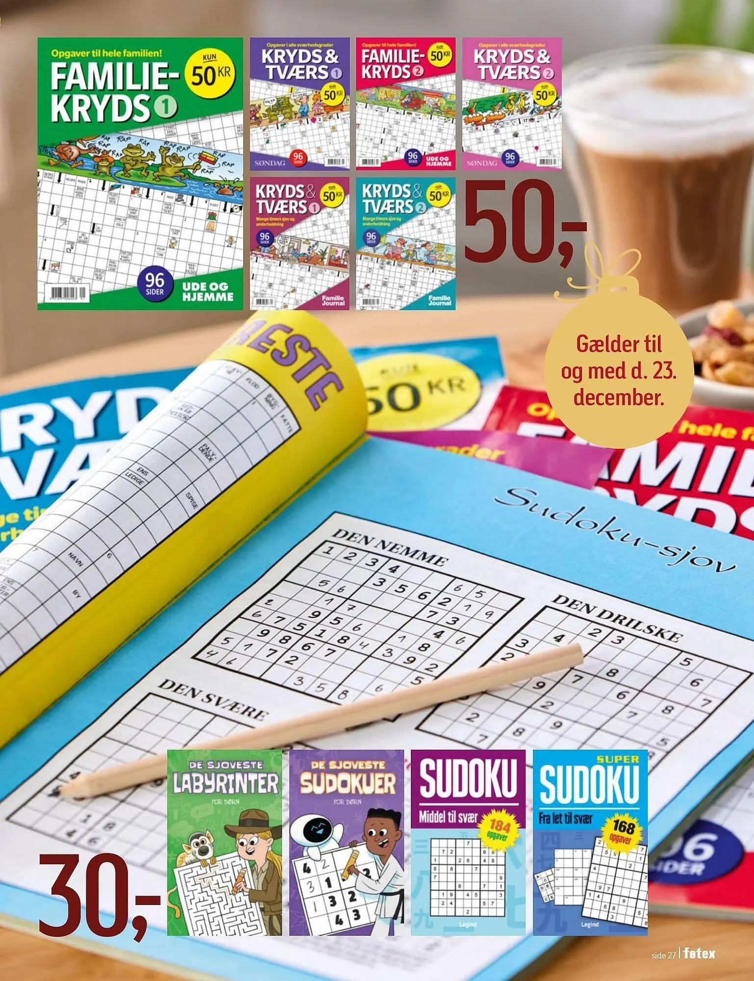 Føtex tilbudsavis Gyldig indtil 3. november - 23. december 2023 - tilbudsavis side 27