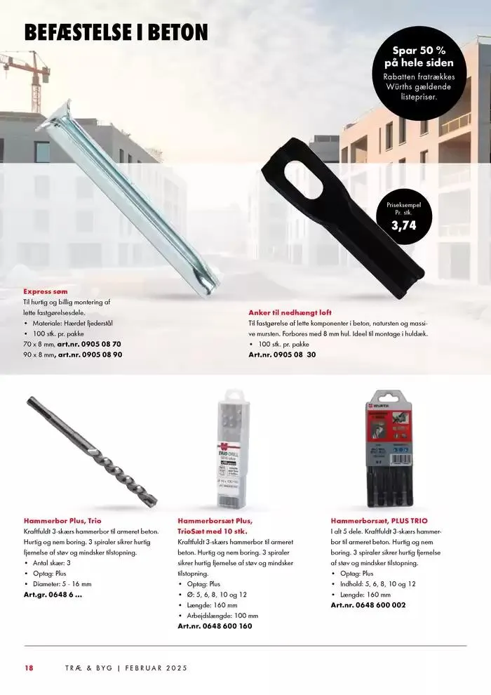 TRÆ & BYG Gyldig indtil 4. februar - 28. februar 2025 - tilbudsavis side 18