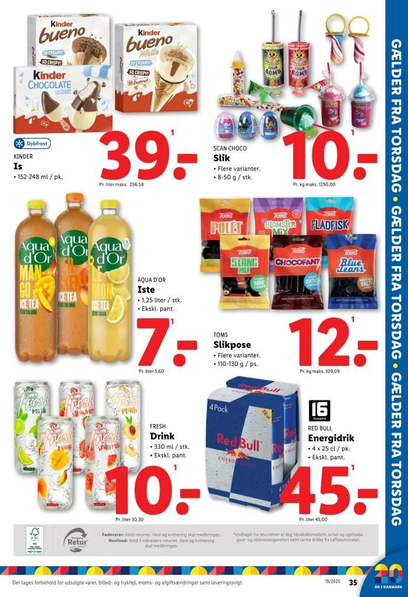 Lidl tilbudsavis Gyldig indtil 4. maj - 10. maj 2025 - tilbudsavis side 35