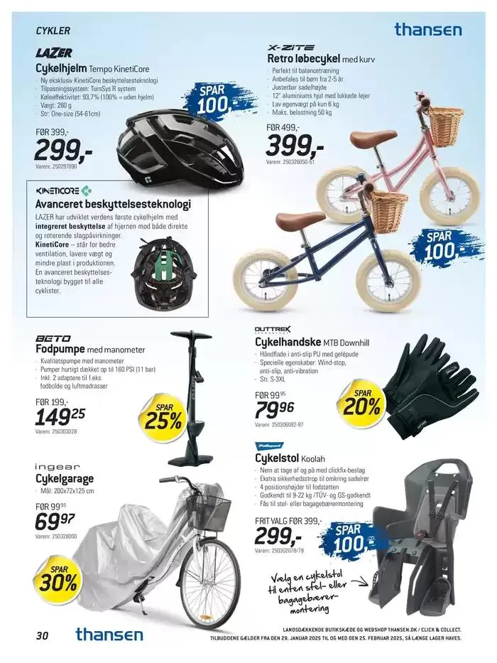 Aktuell kundeavis Thansen Gyldig indtil 29. januar - 25. februar 2025 - tilbudsavis side 30