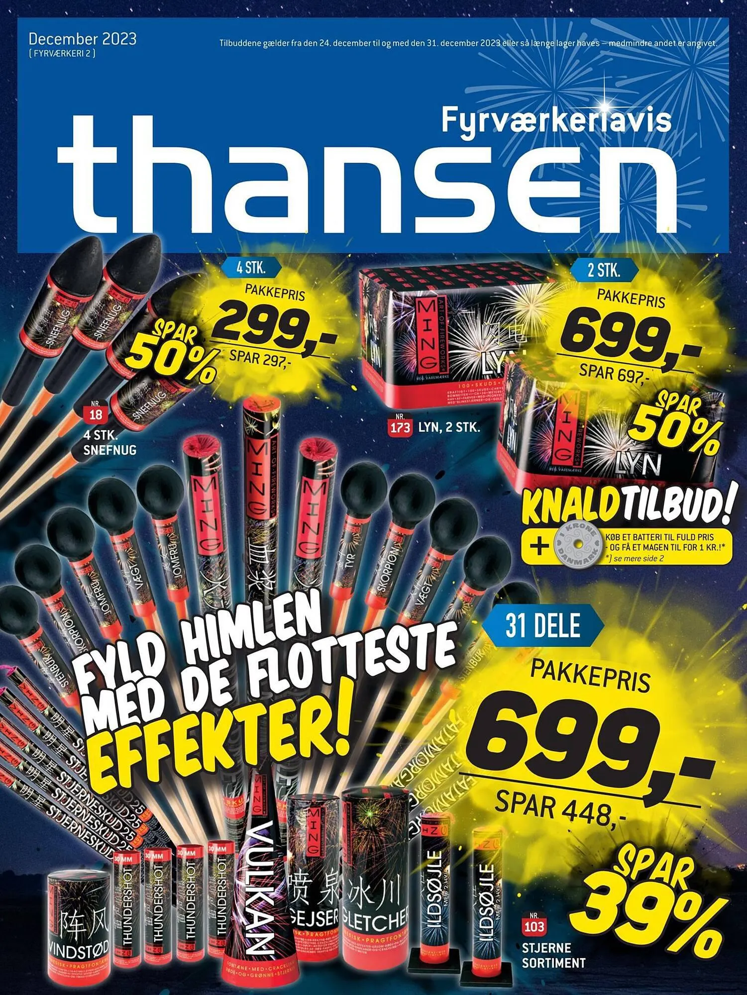 Thansen tilbudsavis Gyldig indtil 23. december - 31. december 2023 - tilbudsavis side 