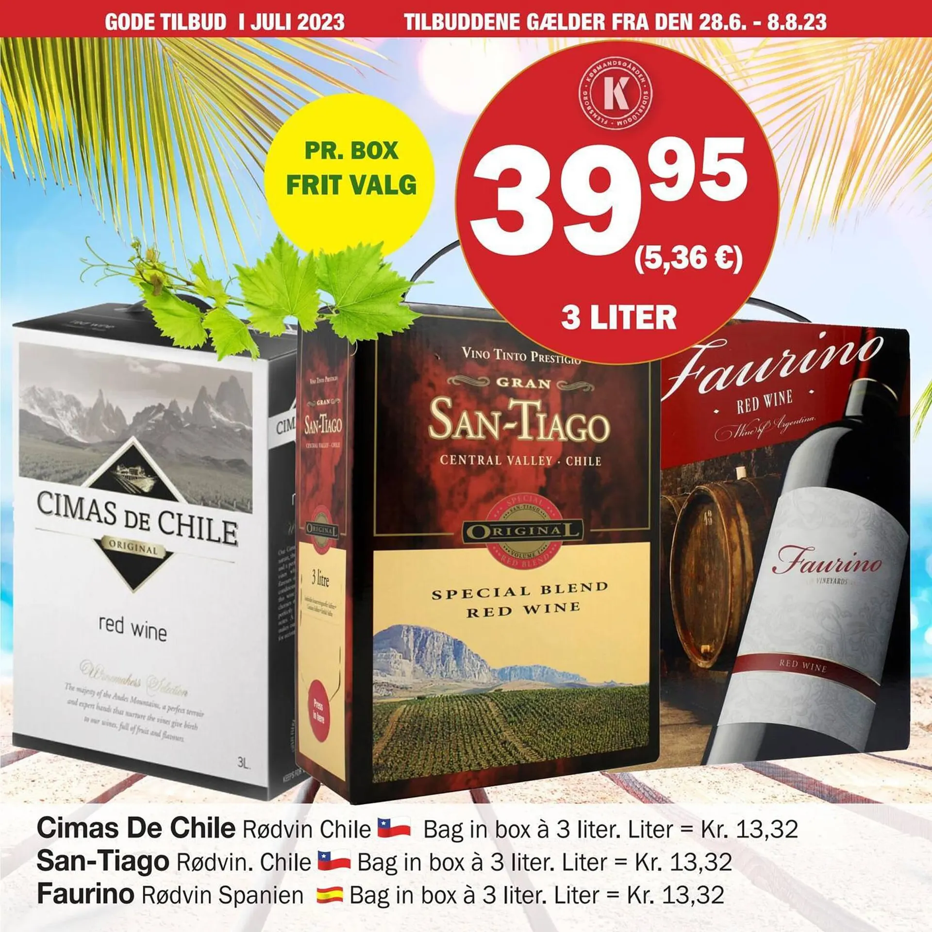 Købmandsgården tilbudsavis Gyldig indtil 27. juni - 8. august 2023 - tilbudsavis side 38