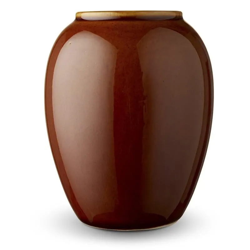Bitz vase amber 12,5 cm