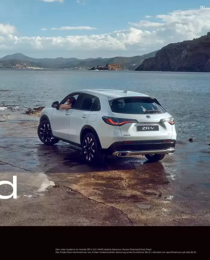 Honda ZR-V Brochure Gyldig indtil 22. februar - 22. februar 2026 - tilbudsavis side 31