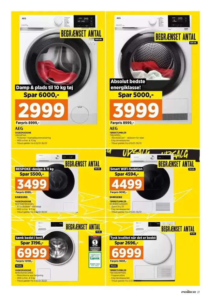 Angebote Power Gyldig indtil 23. januar - 6. februar 2025 - tilbudsavis side 27