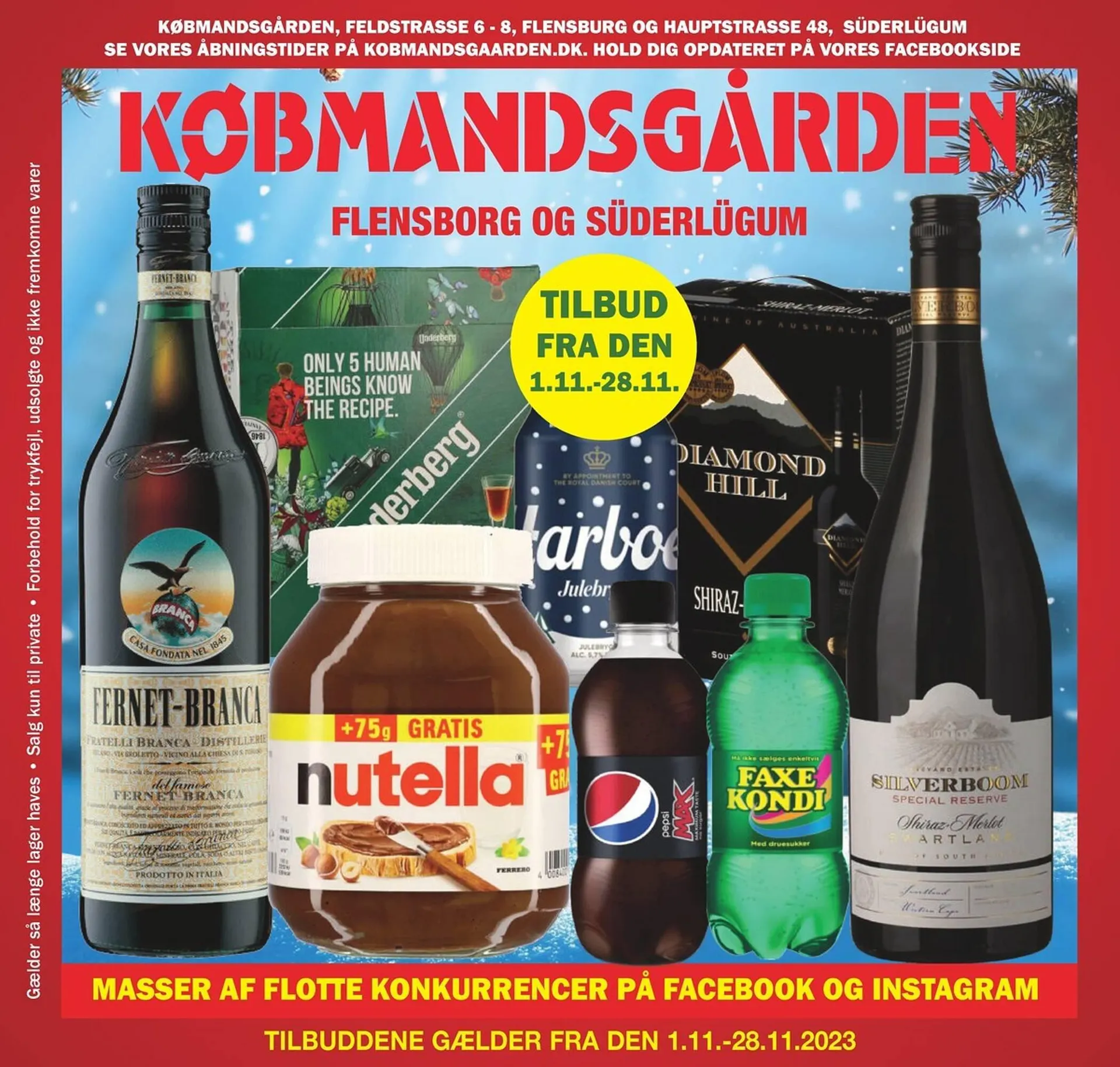 Købmandsgården tilbudsavis Gyldig indtil 1. november - 28. november 2023 - tilbudsavis side 1