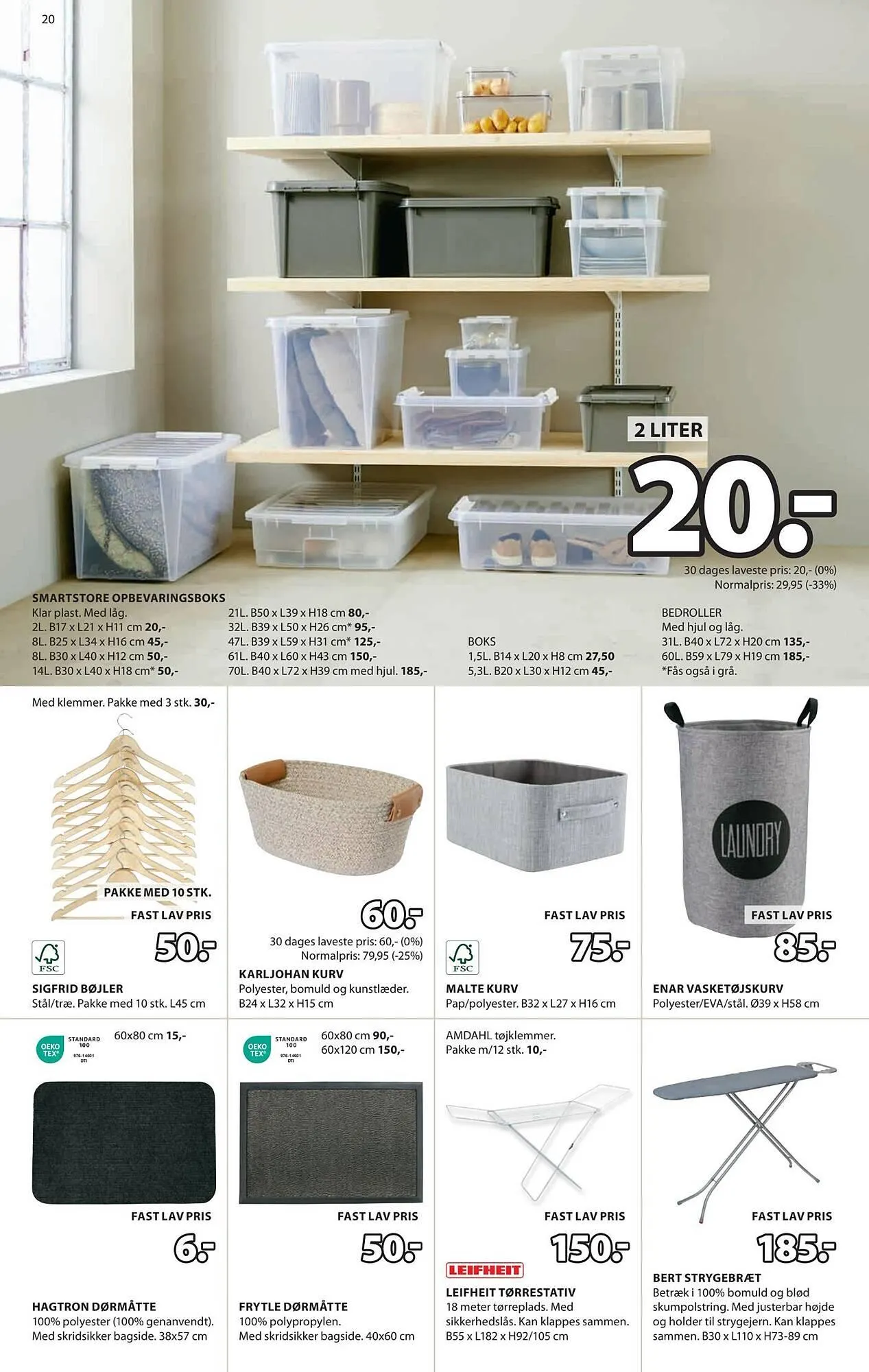 JYSK tilbudsavis Gyldig indtil 30. januar - 13. februar 2025 - tilbudsavis side 20