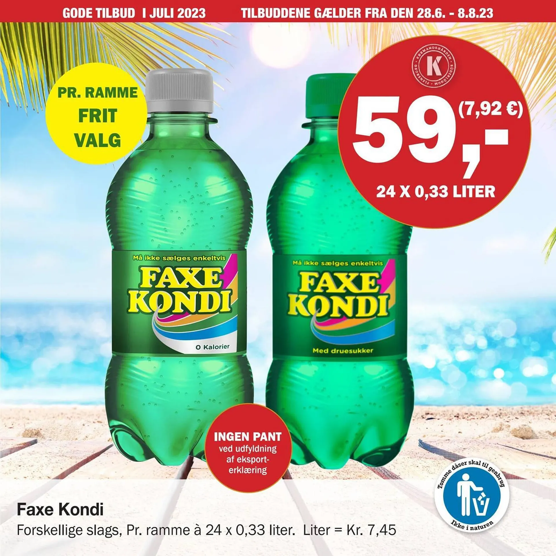 Købmandsgården tilbudsavis Gyldig indtil 27. juni - 8. august 2023 - tilbudsavis side 6