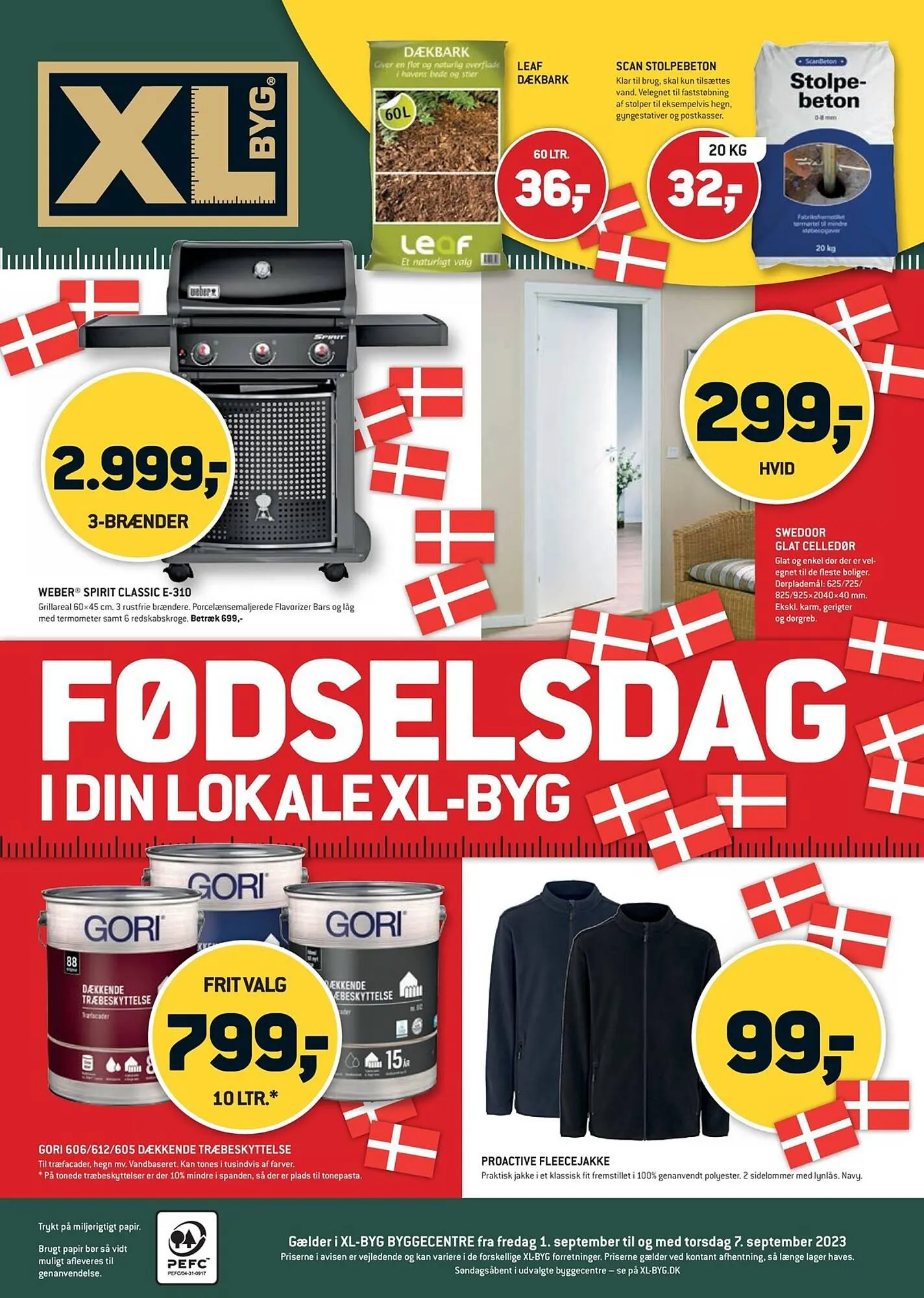 XL-BYG tilbudsavis Gyldig indtil 1. september - 7. september 2023 - tilbudsavis side 1