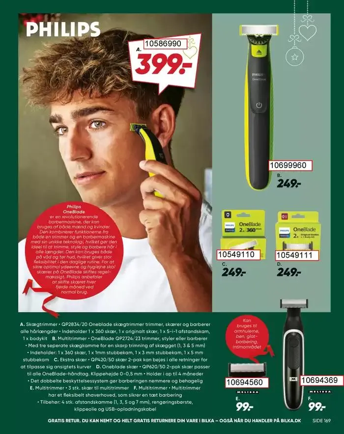 Aktuelle kup og tilbud Gyldig indtil 20. november - 4. december 2024 - tilbudsavis side 169