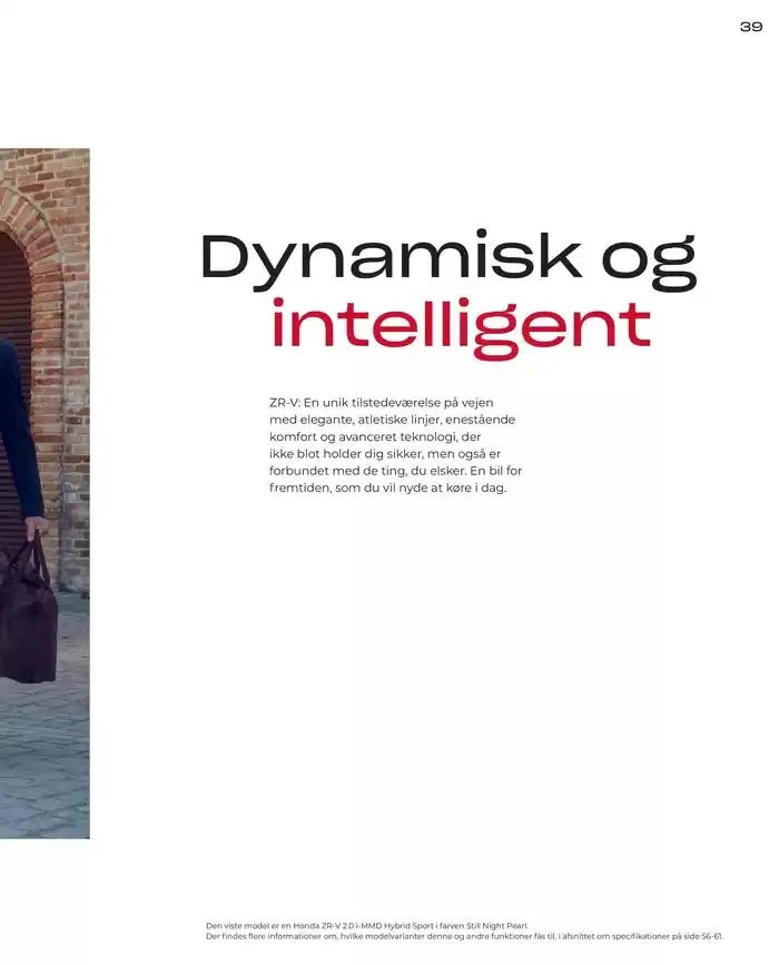 Honda ZR-V Brochure Gyldig indtil 22. februar - 22. februar 2026 - tilbudsavis side 39