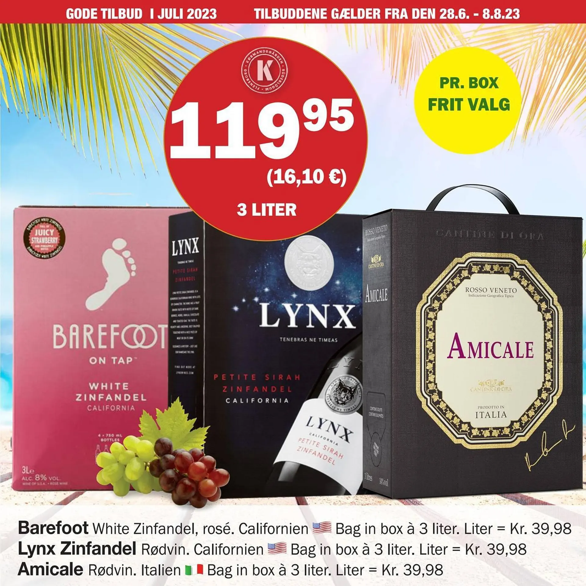 Købmandsgården tilbudsavis Gyldig indtil 27. juni - 8. august 2023 - tilbudsavis side 23