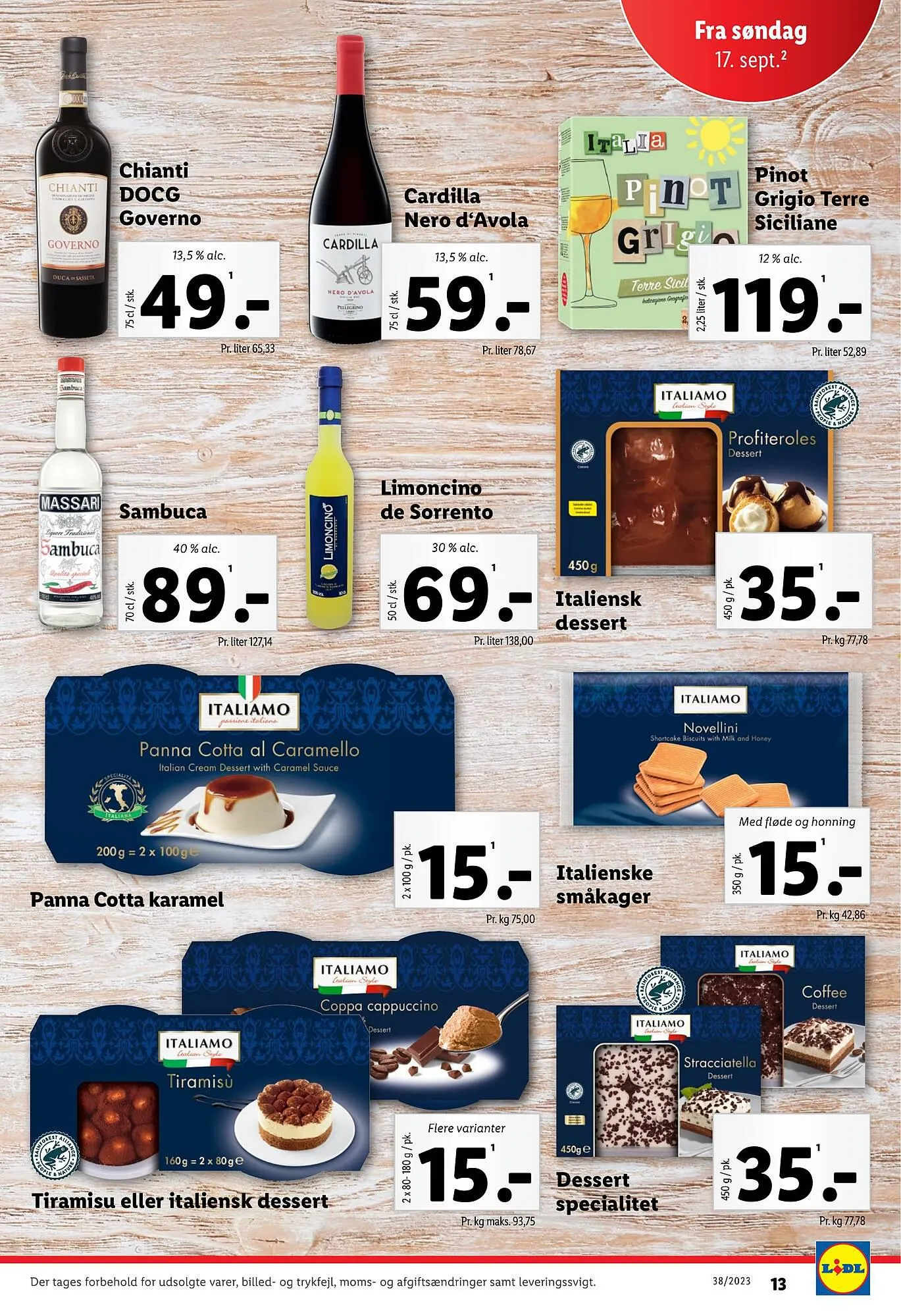 Lidl tilbudsavis Gyldig indtil 17. september - 23. september 2023 - tilbudsavis side 13