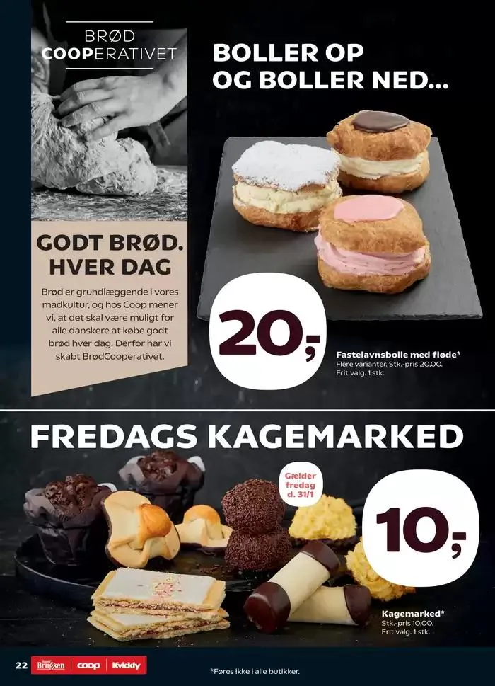 SuperBrugsen brochurer Gyldig indtil 30. januar - 6. februar 2025 - tilbudsavis side 22