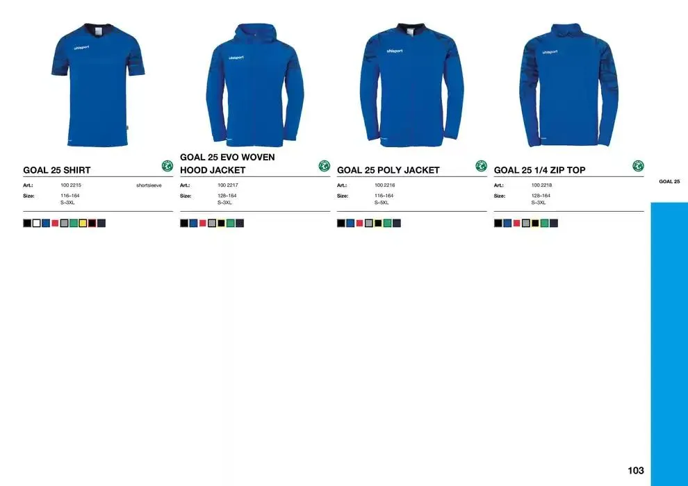 Uhlsport Gyldig indtil 5. februar - 31. december 2025 - tilbudsavis side 103