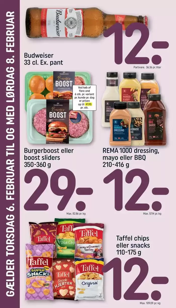 Rema 1000 Tilbudsavis Gyldig indtil 1. februar - 8. februar 2025 - tilbudsavis side 26