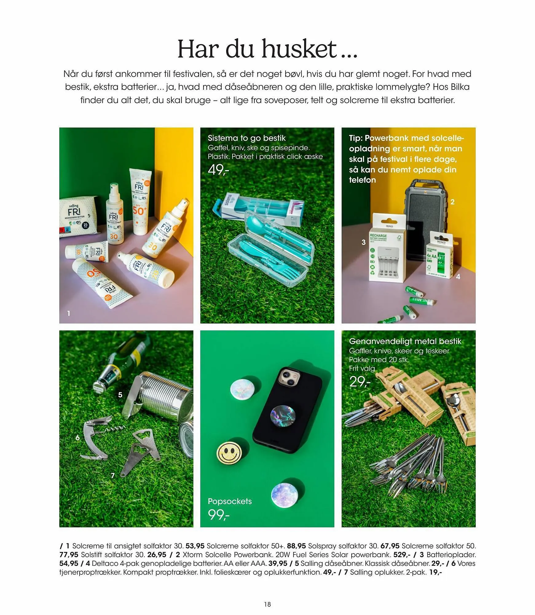 Bilka tilbudsavis Gyldig indtil 26. maj - 14. juli 2023 - tilbudsavis side 18