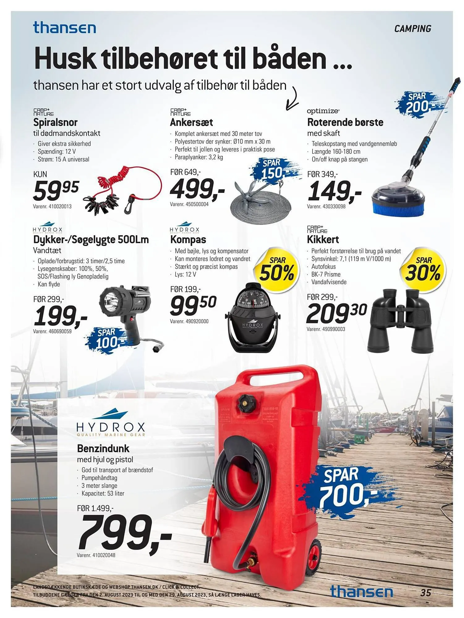 Thansen tilbudsavis Gyldig indtil 1. august - 29. august 2023 - tilbudsavis side 35