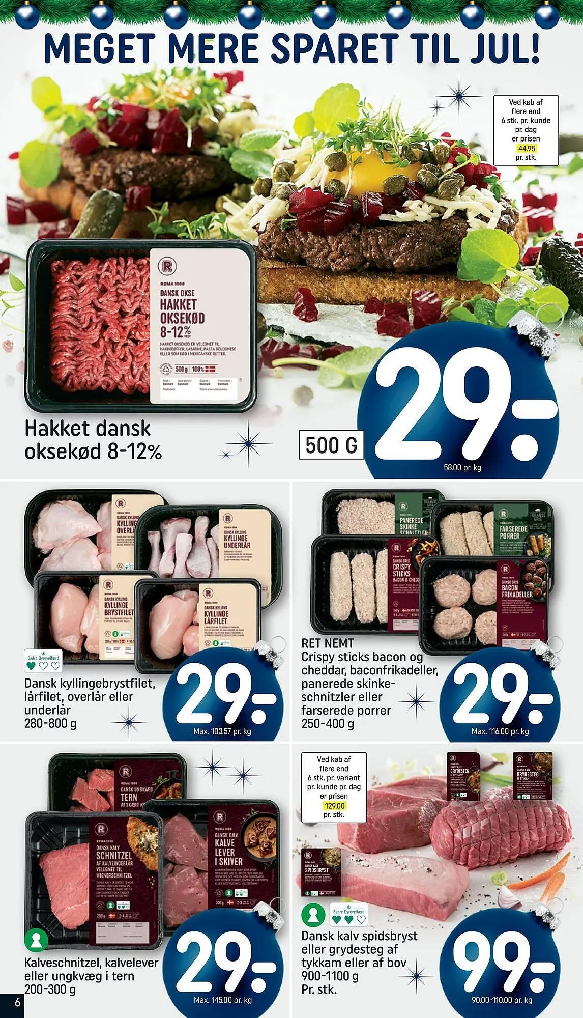 Rema 1000 tilbudsavis Gyldig indtil 9. december - 16. december 2023 - tilbudsavis side 6