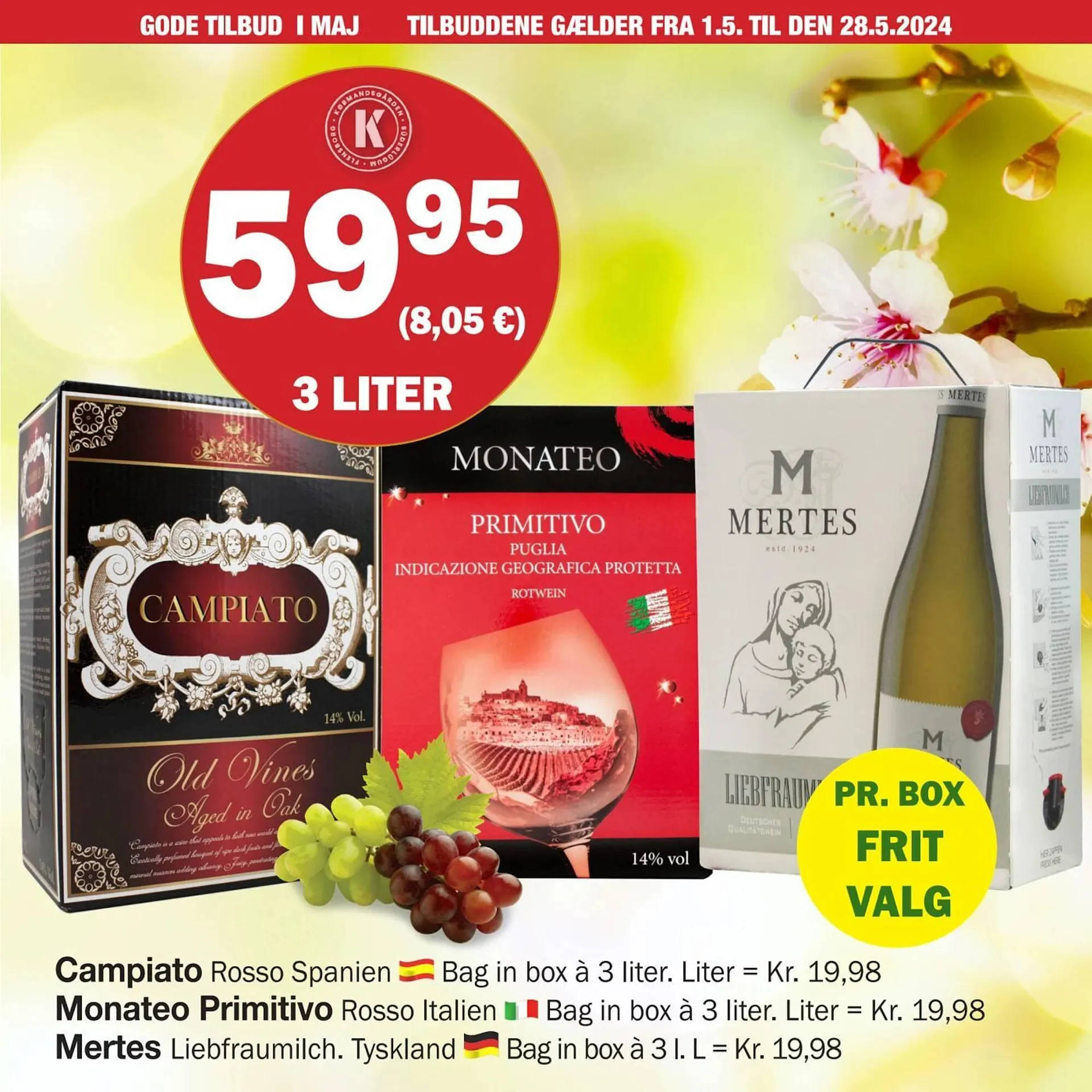 Købmandsgården tilbudsavis Gyldig indtil 30. april - 28. maj 2024 - tilbudsavis side 42