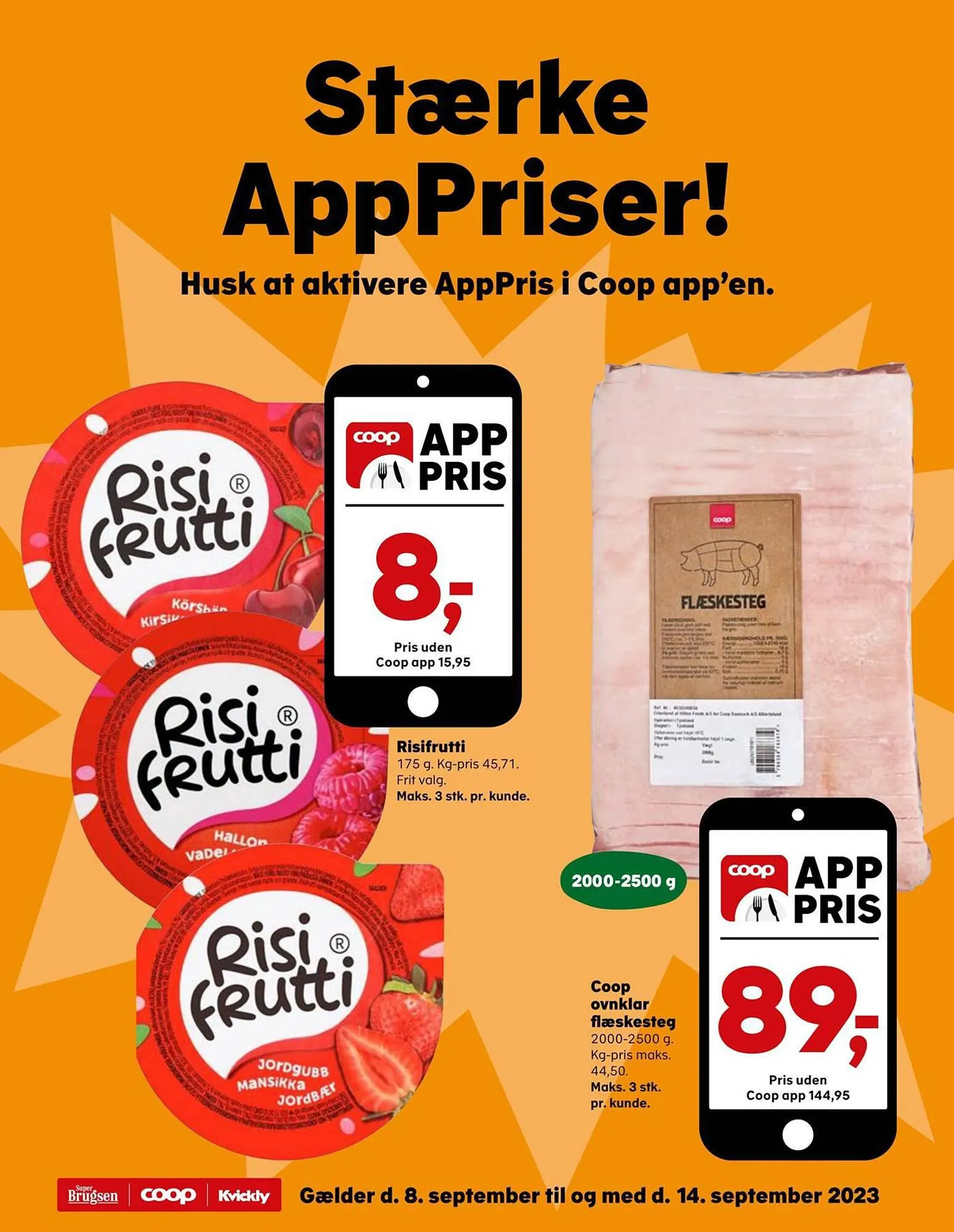 SuperBrugsen tilbudsavis Gyldig indtil 7. september - 14. september 2023 - tilbudsavis side 4