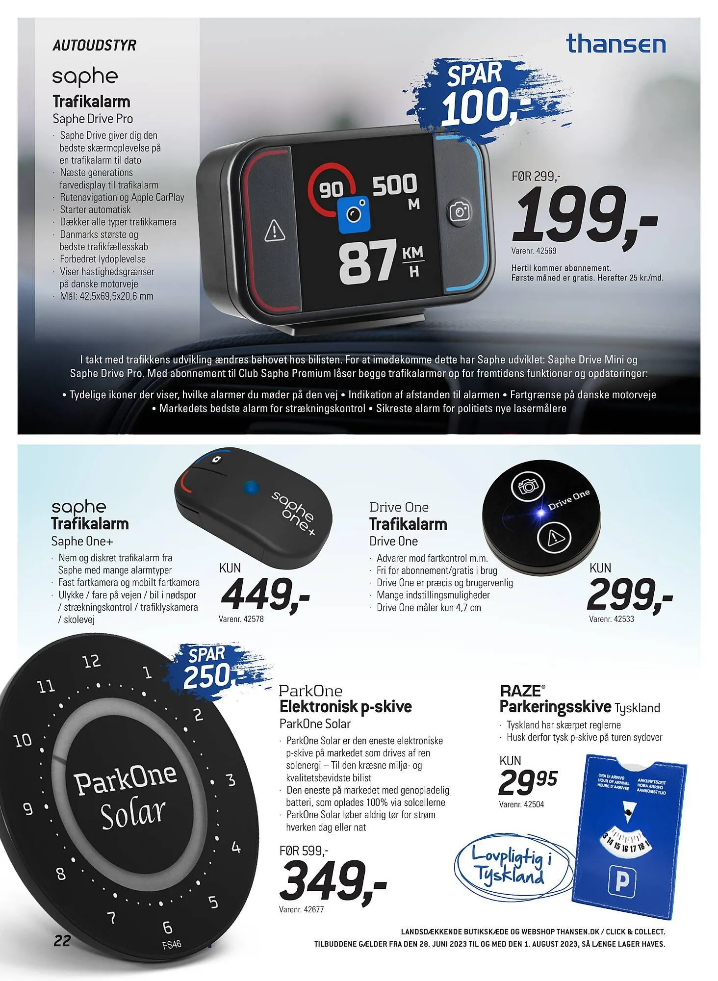 Thansen tilbudsavis Gyldig indtil 28. juni - 1. august 2023 - tilbudsavis side 22