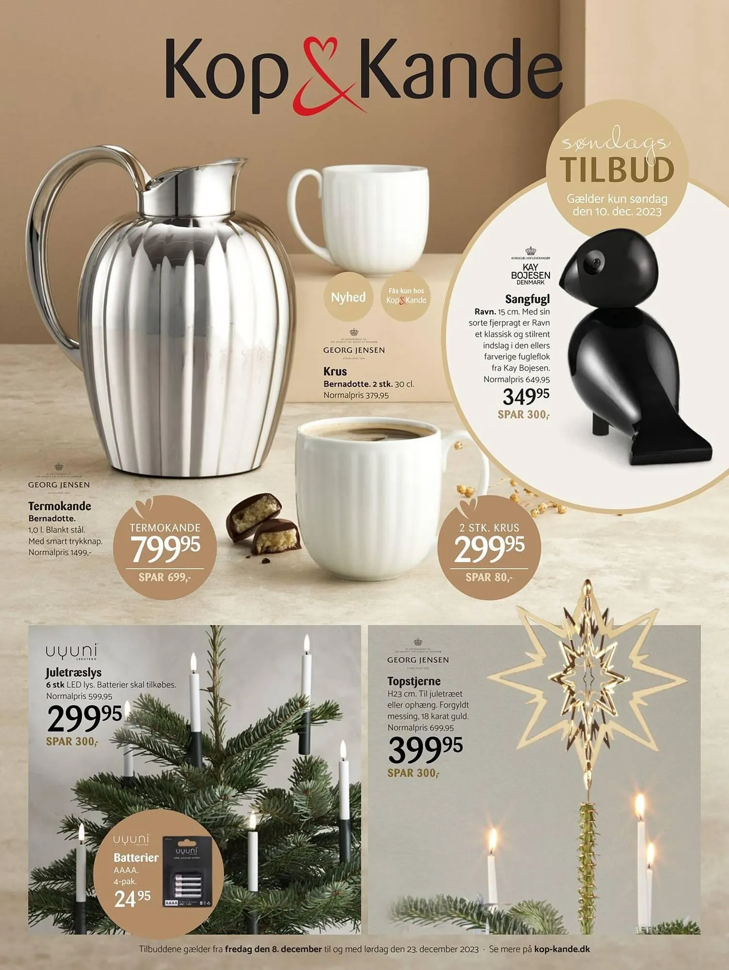 Kop & Kande tilbudsavis Gyldig indtil 7. december - 14. december 2023 - tilbudsavis side 1