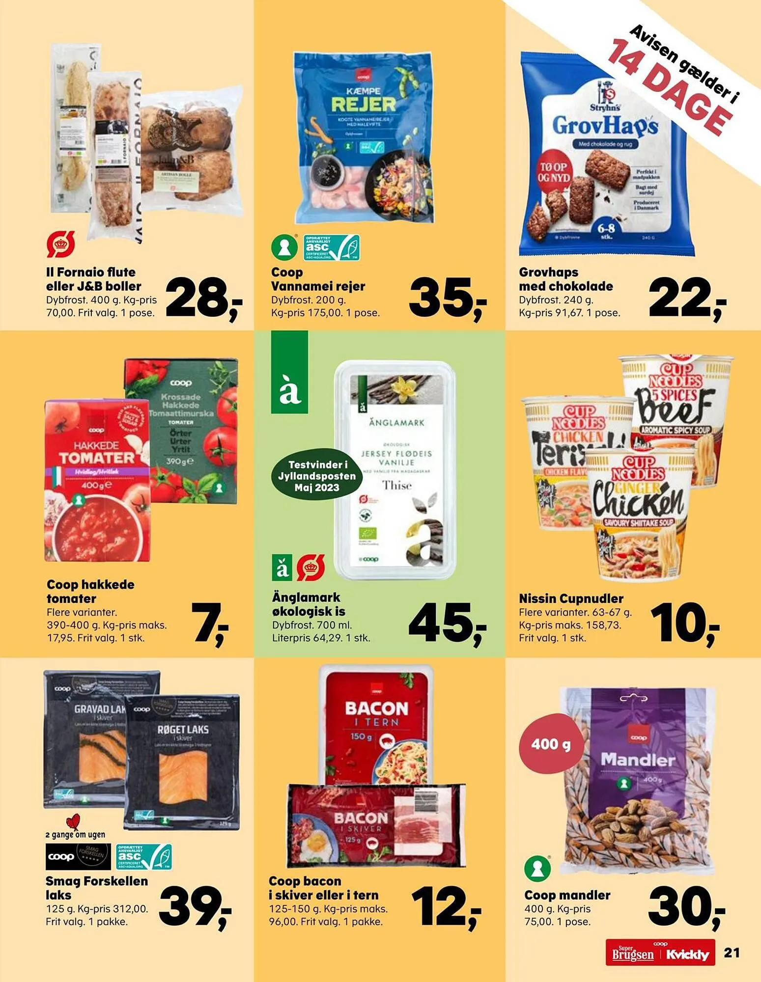 SuperBrugsen tilbudsavis Gyldig indtil 6. juli - 20. juli 2023 - tilbudsavis side 27