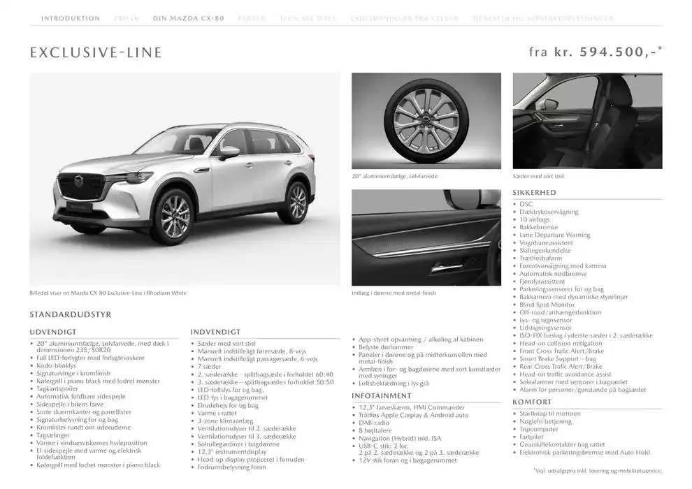 Mazda CX-80 ! Gyldig indtil 21. januar - 31. december 2025 - tilbudsavis side 4
