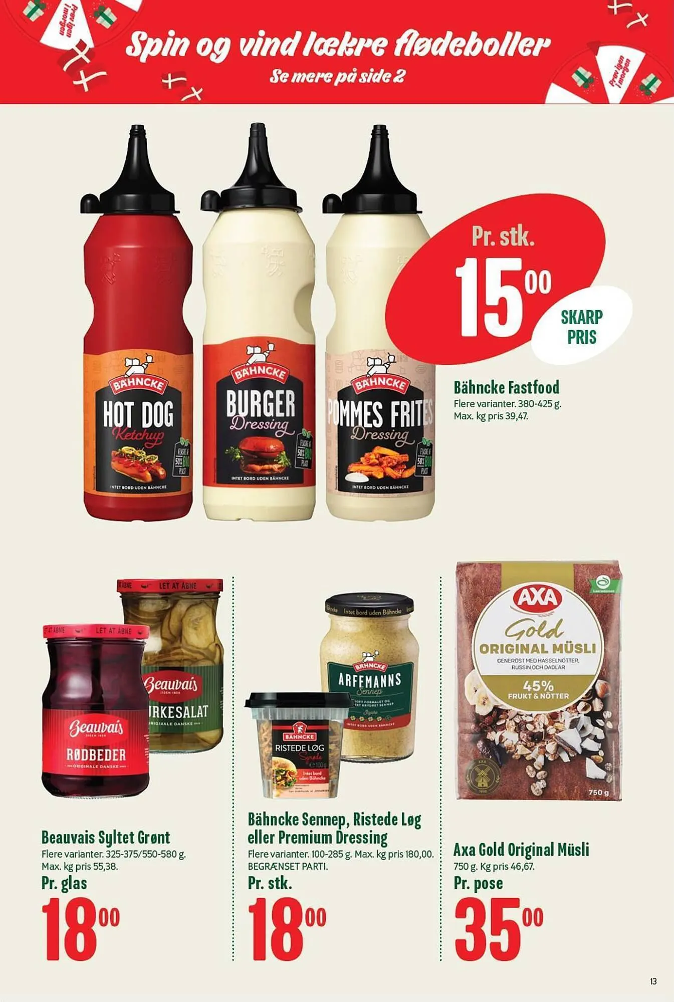 Min Købmand tilbudsavis Gyldig indtil 26. august - 1. september 2023 - tilbudsavis side 13