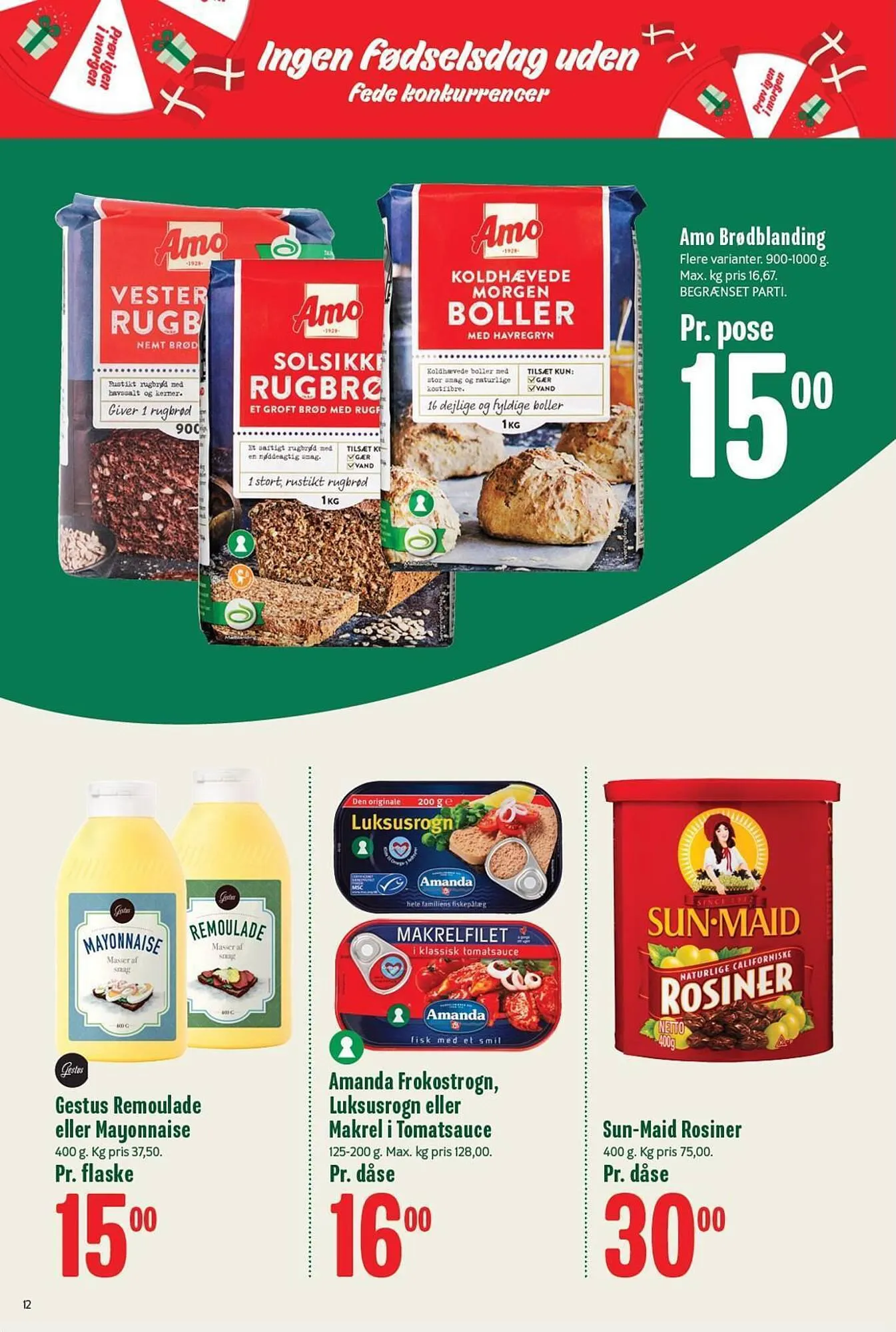 Min Købmand tilbudsavis Gyldig indtil 26. august - 1. september 2023 - tilbudsavis side 12