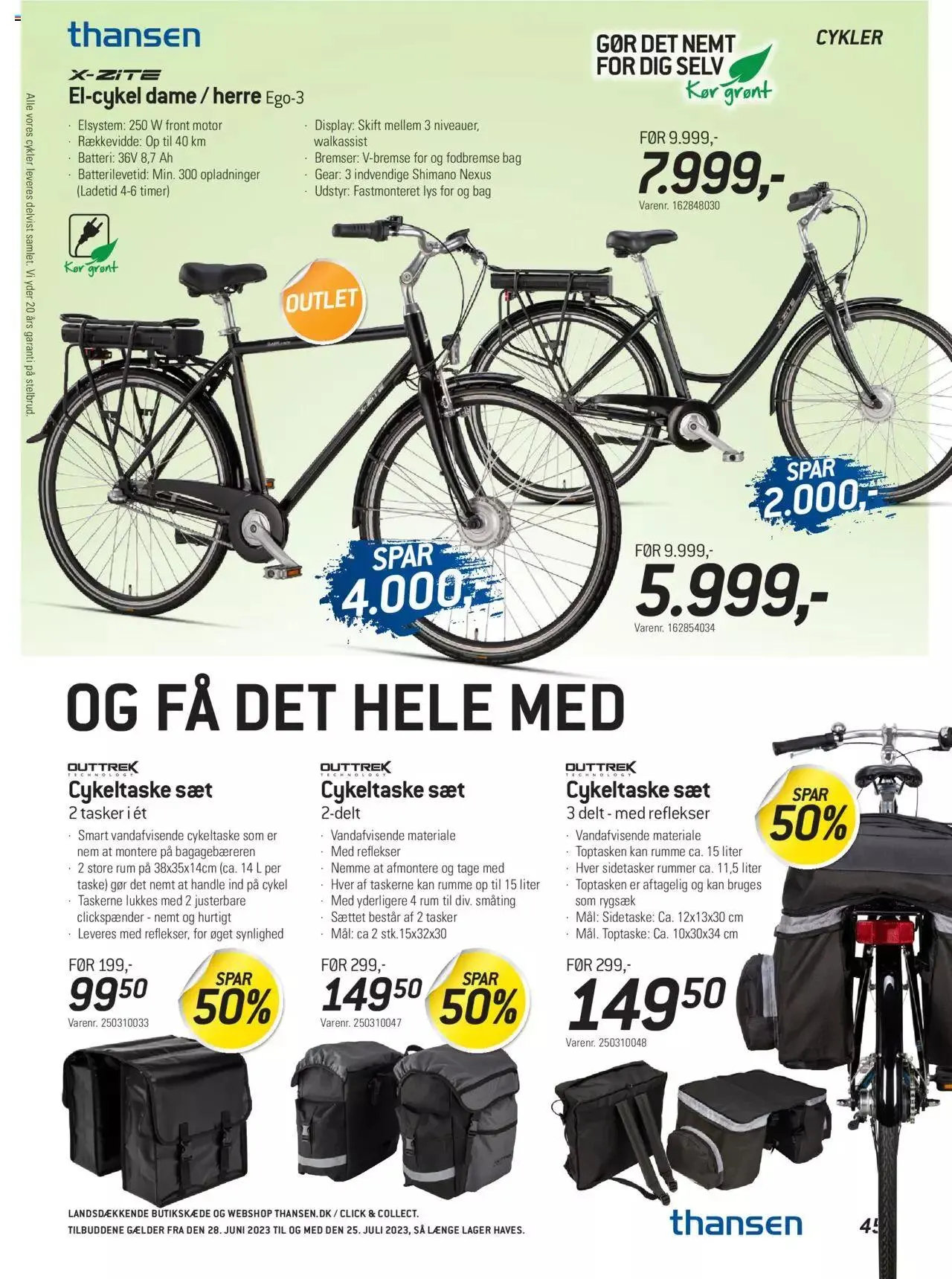 Thansen - Tilbudsavis Gyldig indtil 28. juni - 1. august 2023 - tilbudsavis side 45