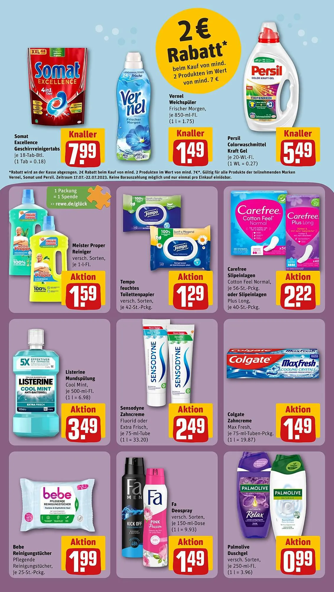 REWE tilbudsavis Gyldig indtil 17. juli - 22. juli 2023 - tilbudsavis side 10