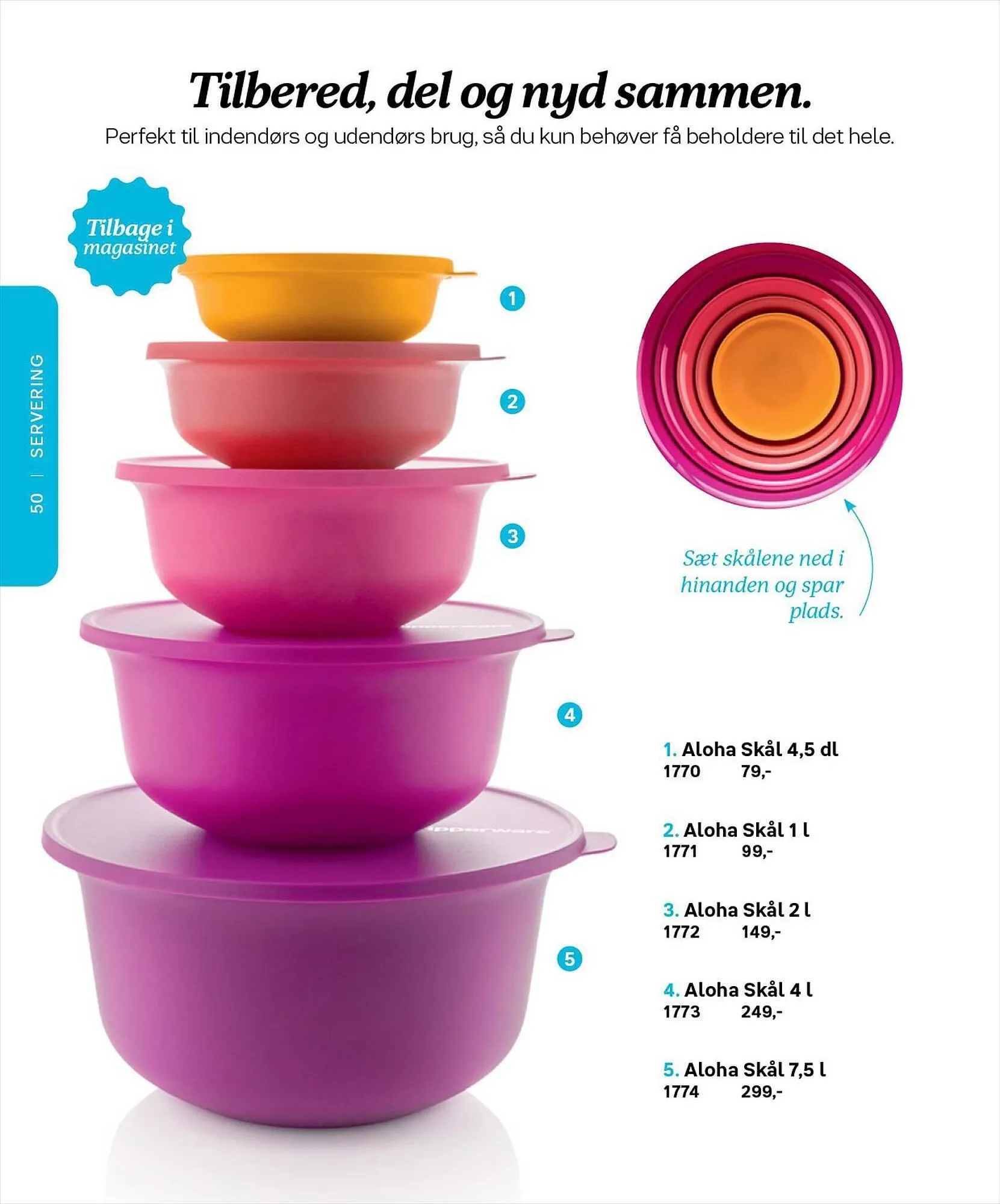 Tupperware tilbudsavis Gyldig indtil 6. marts - 31. august 2023 - tilbudsavis side 50