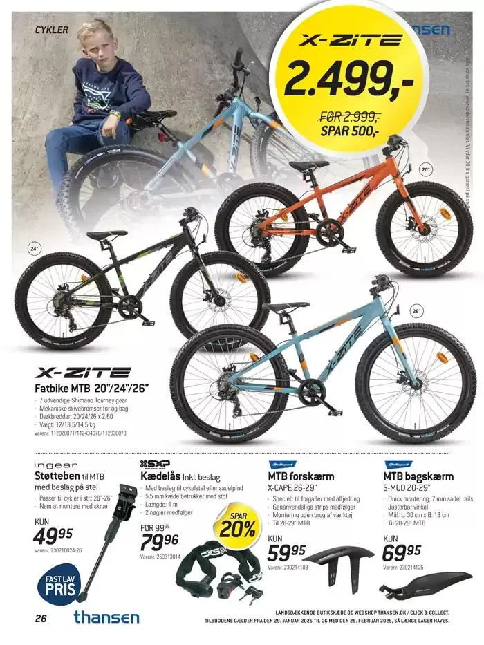 Aktuell kundeavis Thansen Gyldig indtil 29. januar - 25. februar 2025 - tilbudsavis side 26
