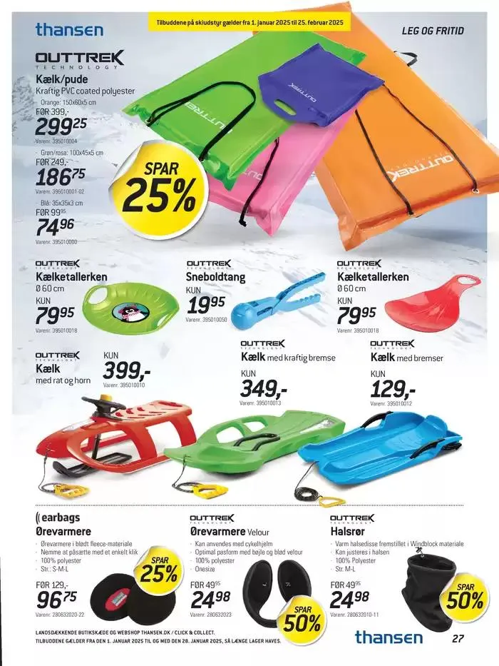 Aktuell kundeavis Thansen Gyldig indtil 1. januar - 28. januar 2025 - tilbudsavis side 27