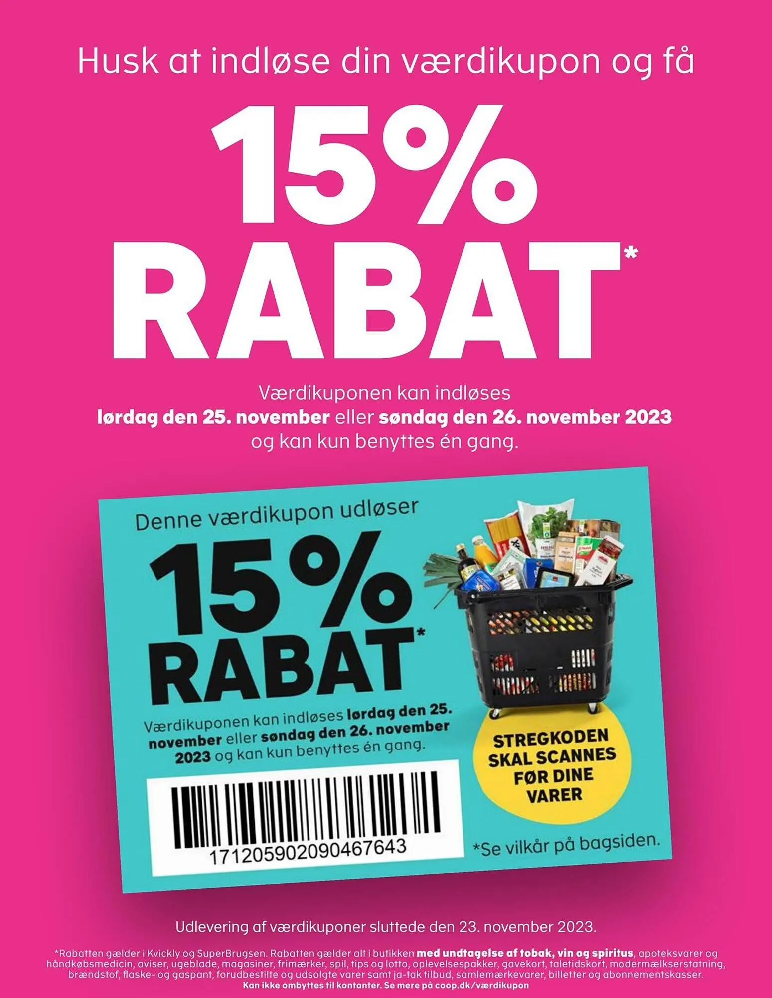 SuperBrugsen tilbudsavis Gyldig indtil 23. november - 30. november 2023 - tilbudsavis side 2