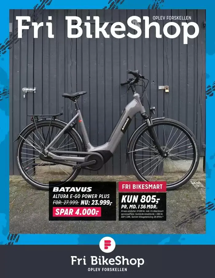 Fri BikeShop Tilbudsavis - 1