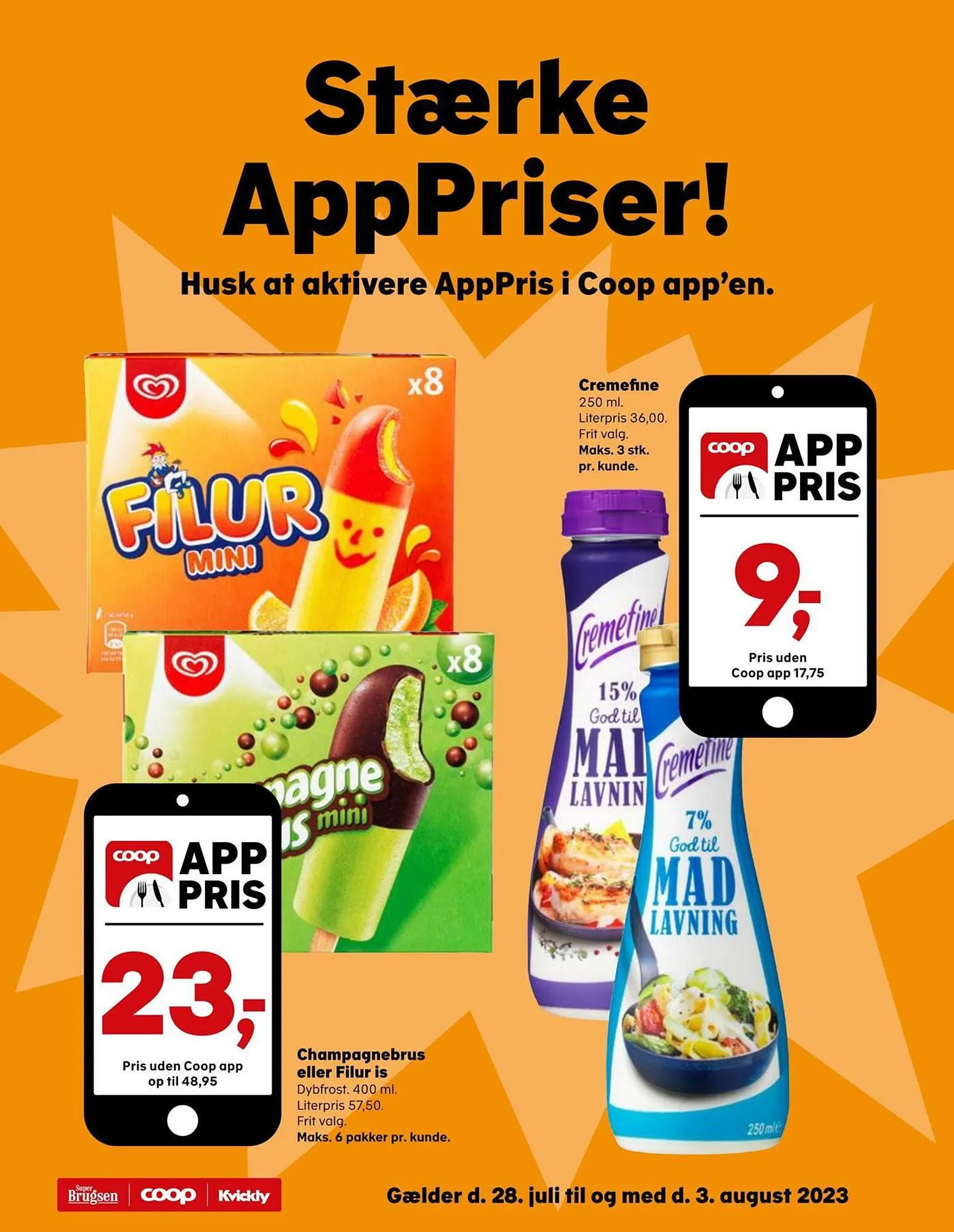 SuperBrugsen tilbudsavis Gyldig indtil 27. juli - 3. august 2023 - tilbudsavis side 5