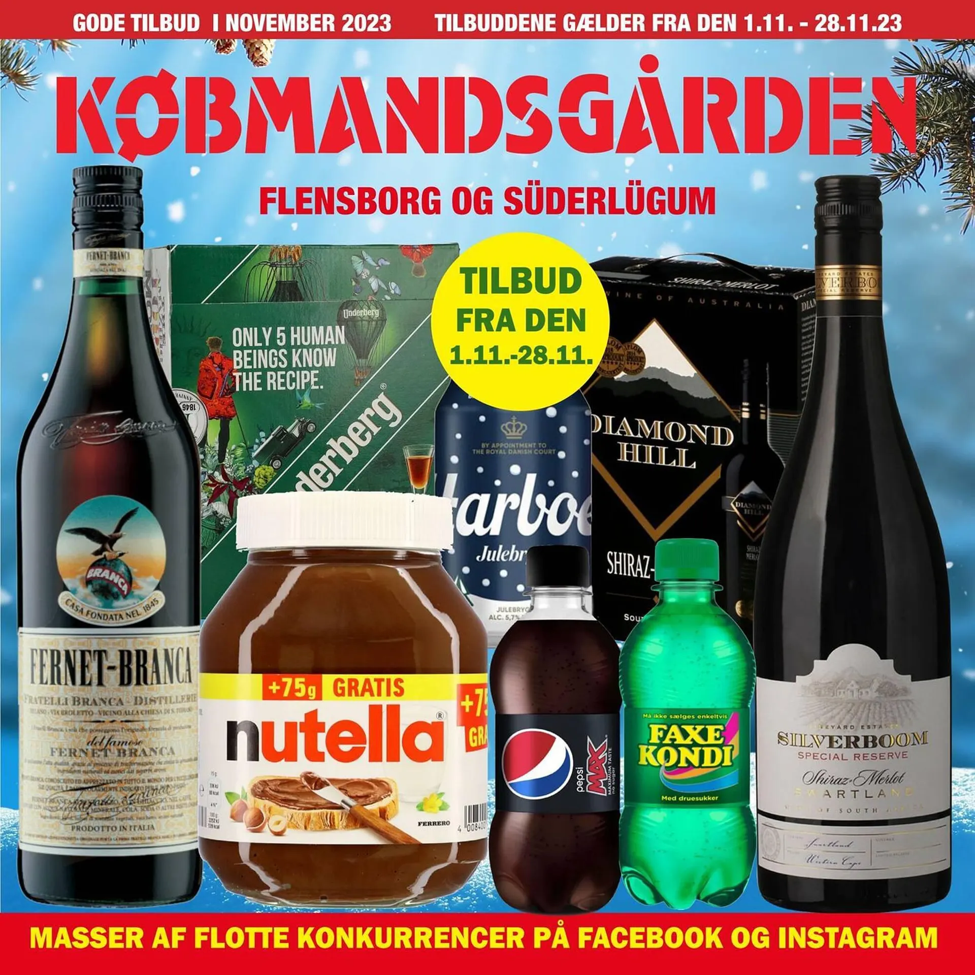 Købmandsgården tilbudsavis Gyldig indtil 31. oktober - 28. november 2023 - tilbudsavis side 1